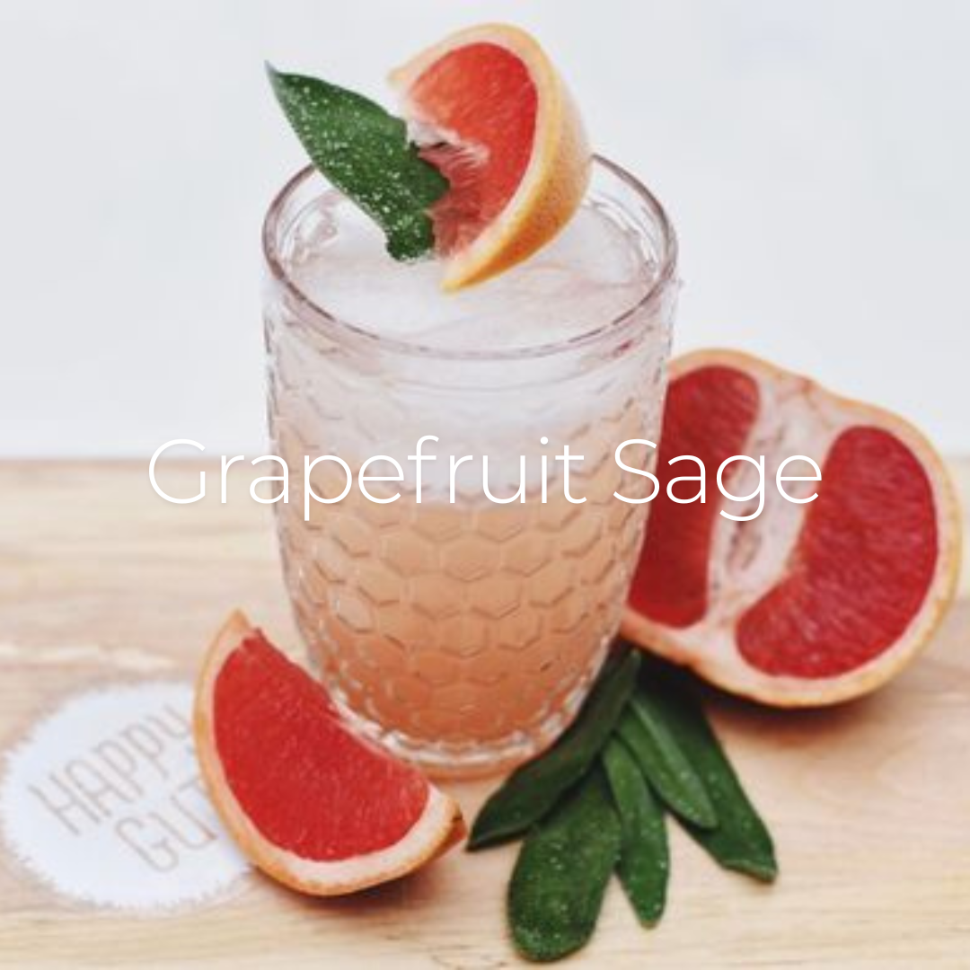 Pink Grapefruit and Sage Water Kefir Soda Recipe – Happy Gut Pro Pink Grapefruit and Sage Water Kefir Soda Recipe – Happy Gut Pro