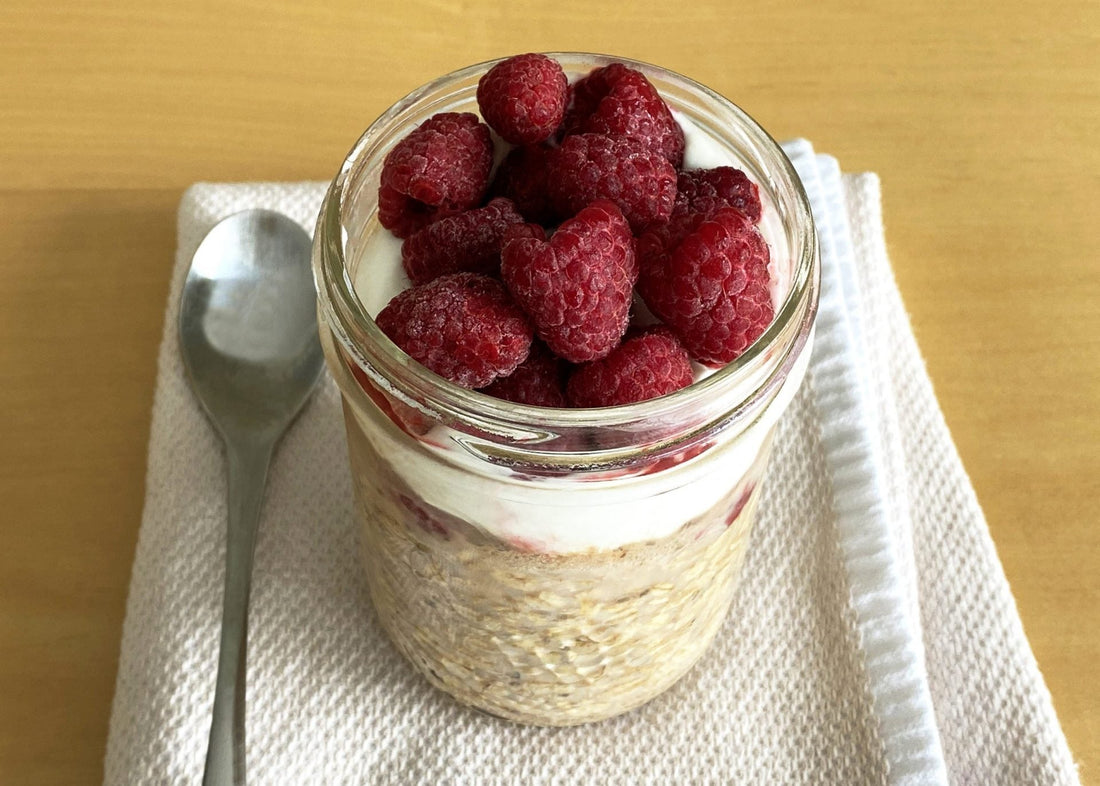 Berry Coconut Cream Overnight Oats