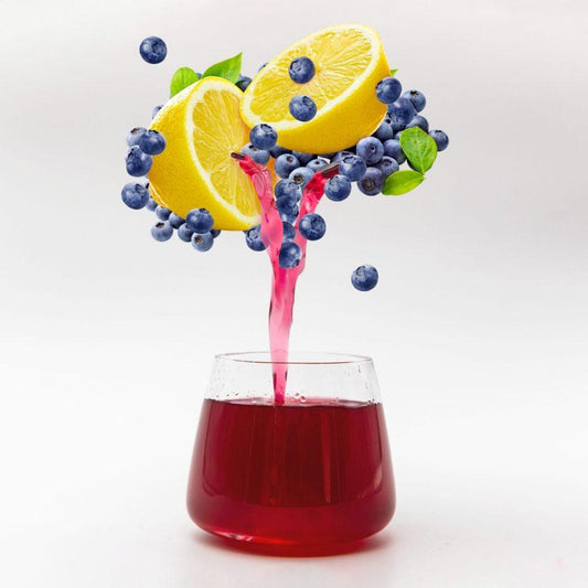 Blueberry Lemonade Canned Water Kefir - Happy Gut Pro