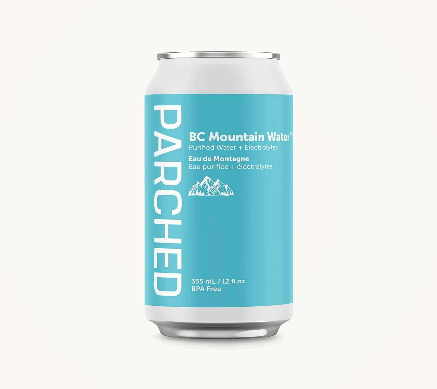 PARCHED: Electrolyte-Infused Mountain Water