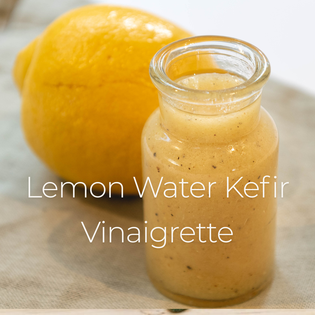 Classic Lemon Water Kefir Vinaigrette