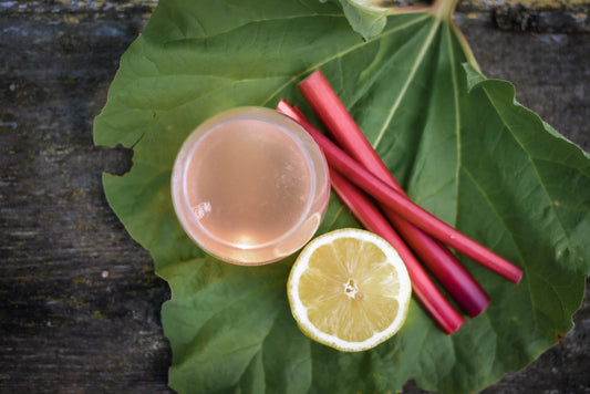 Rhubarb Lemonade Water Kefir Soda Recipe