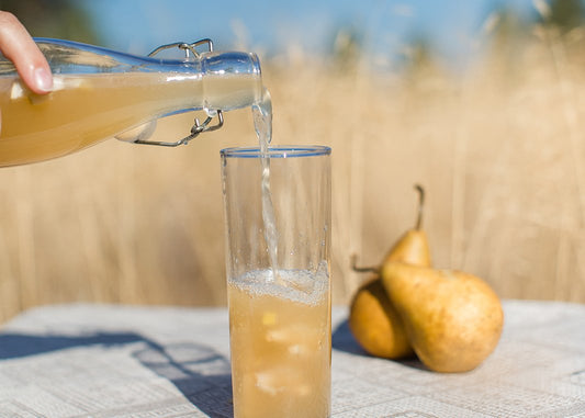 Pear Chai Water Kefir Soda Recipe