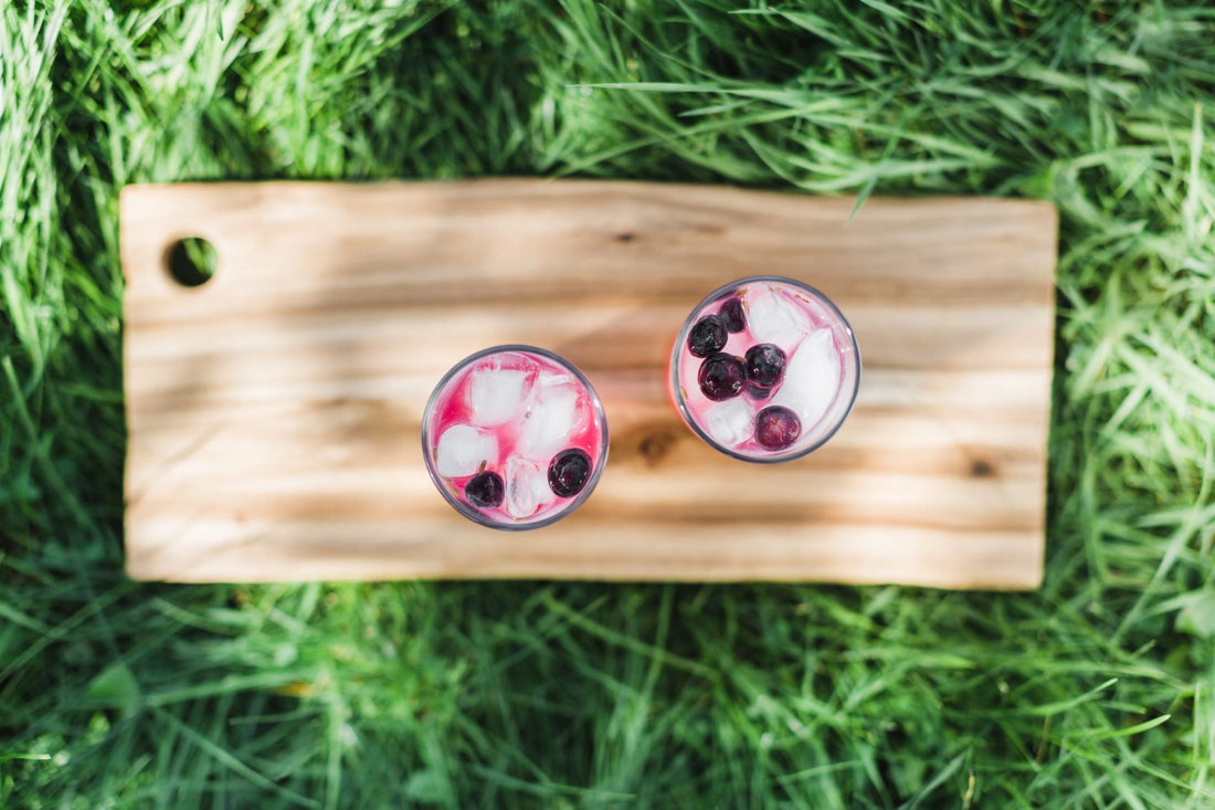 Blueberry Chamomile Water Kefir Soda Recipe