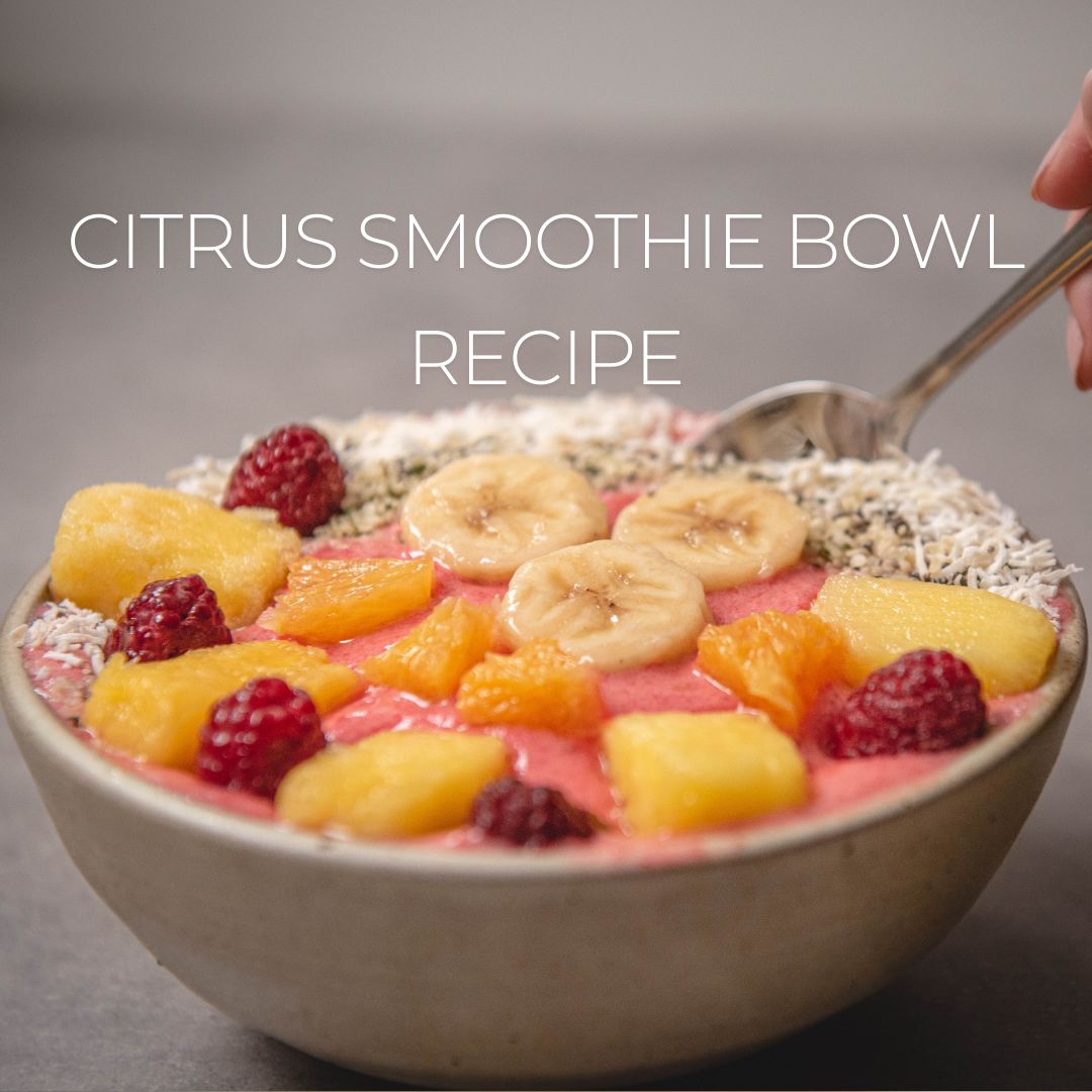 Citrus Water Kefir Smoothie Bowl