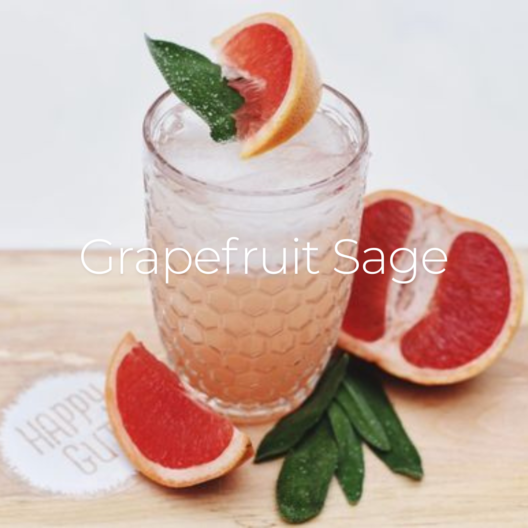 Pink Grapefruit and Sage Water Kefir Soda Recipe