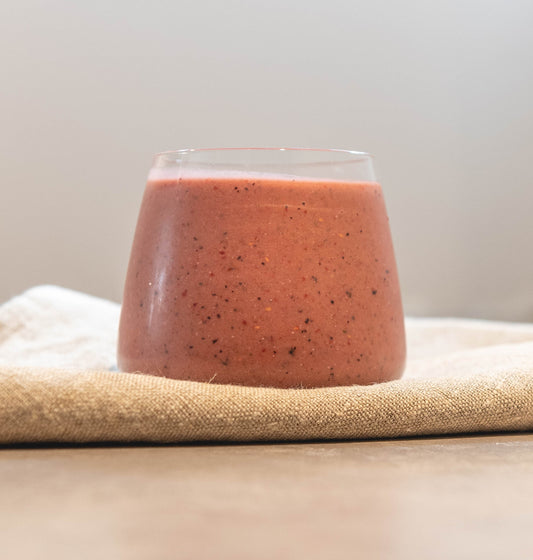 Cherry Chocolate water kefir smoothie