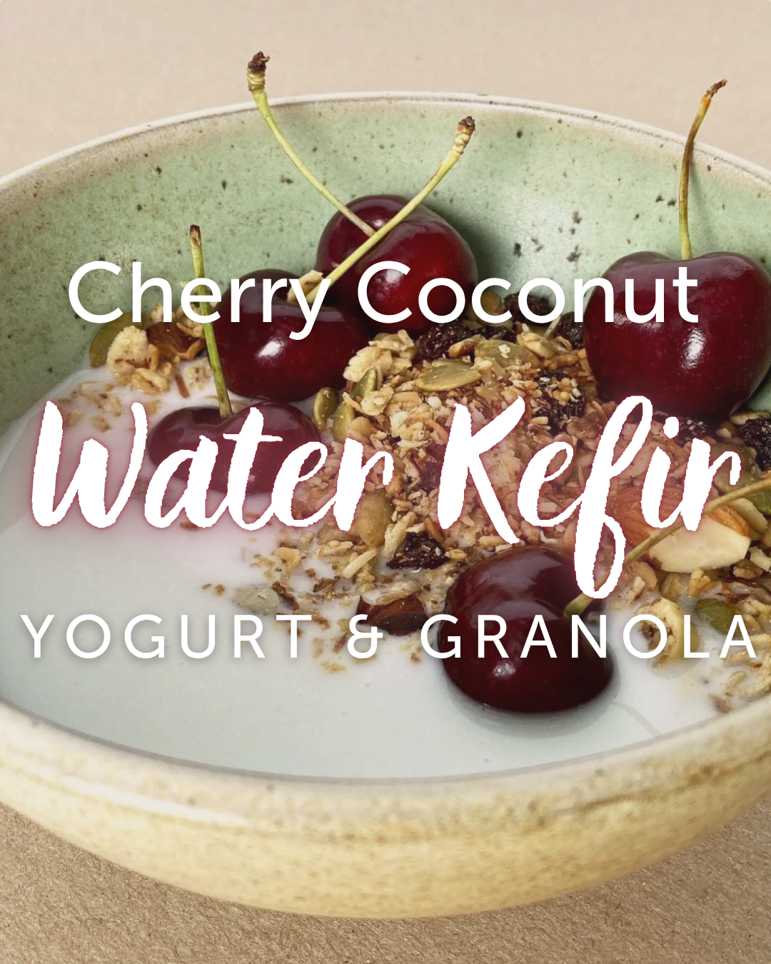 Cherry Coconut Yogurt & Granola