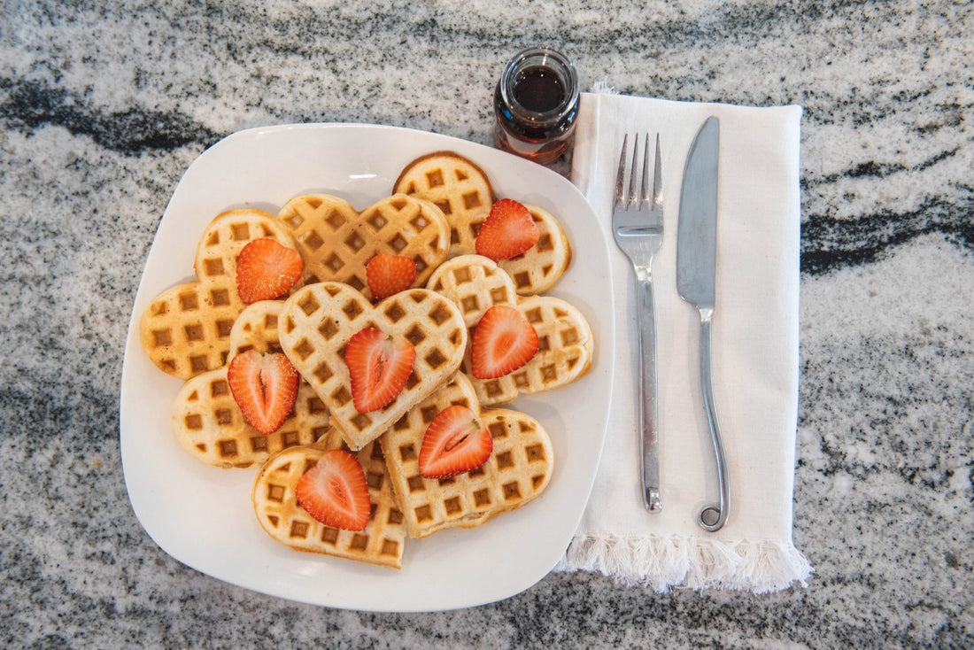 Sweetheart Sourdough Waffle Recipe