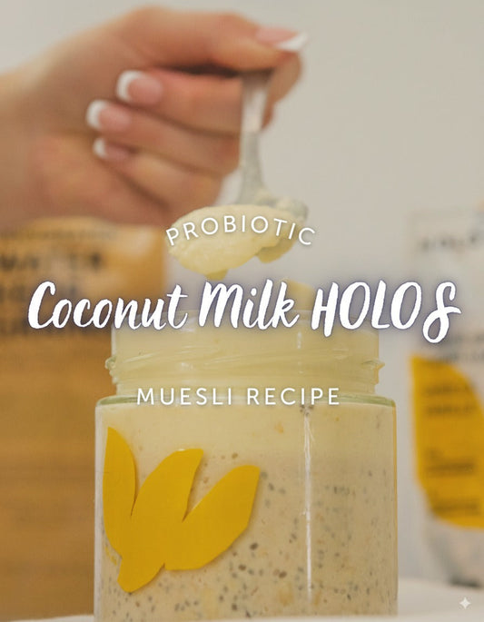 Probiotic Coconut Milk HOLOS Muesli Recipe