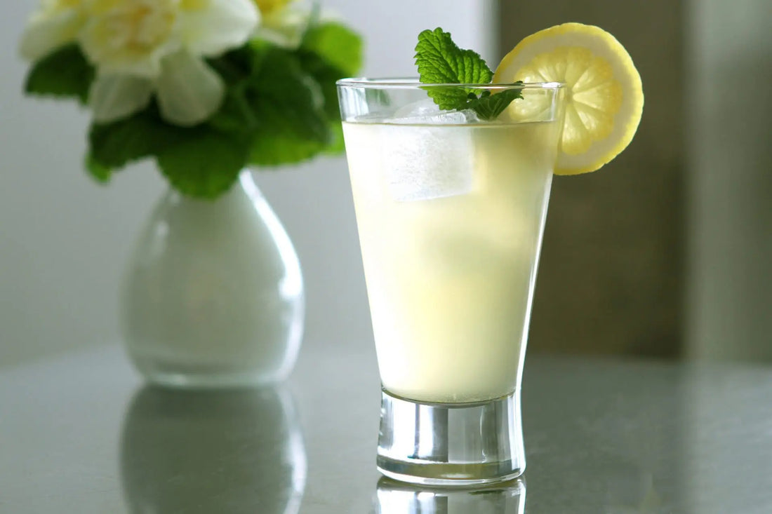 Lemon Ginger Cayenne Water Kefir Soda Recipe - Happy Gut Pro