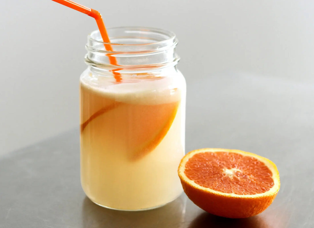 Orange Creamsicle Water Kefir Soda Recipe - Happy Gut Pro