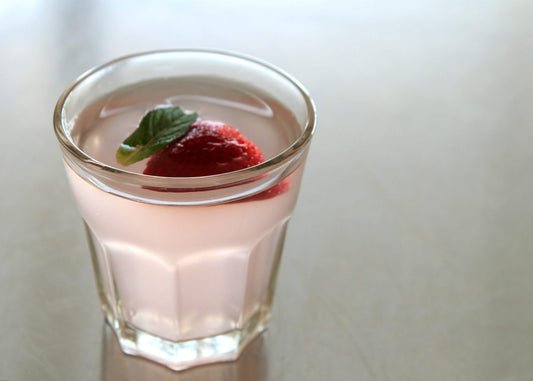 Strawberry Mint Water Kefir Soda Recipe