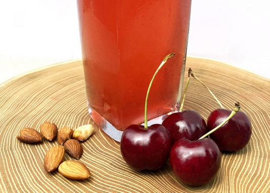 Cherry Almond Water Kefir Soda Recipe