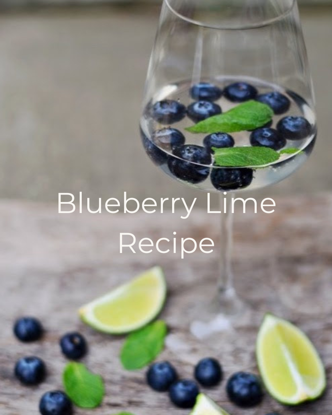 Blueberry Lime Mint Water Kefir Soda Recipe