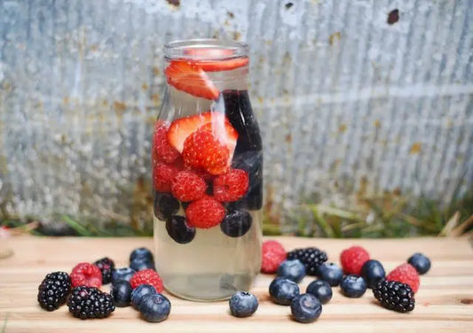 Berry Burst Water Kefir Soda Recipe - Happy Gut Pro