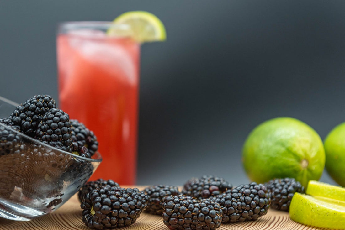blackberry lime water kefir recipe
