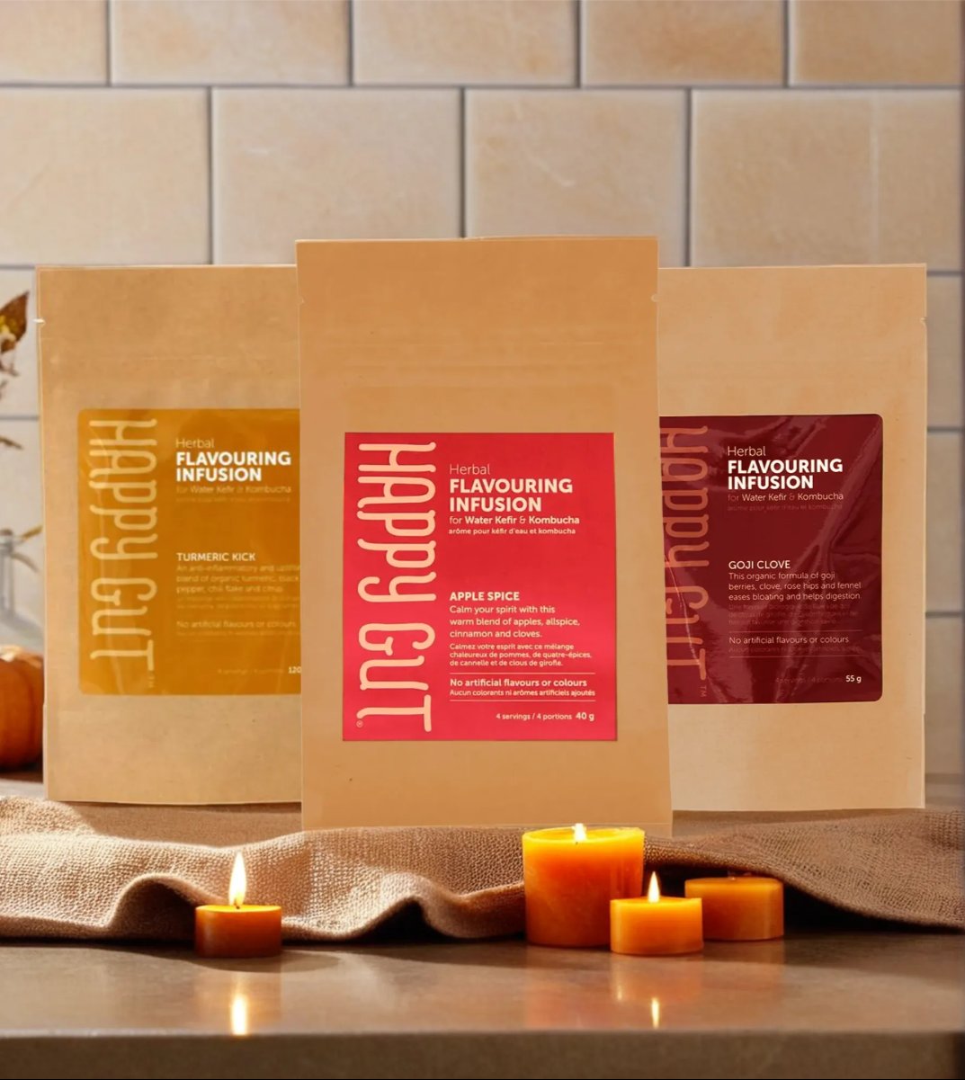 Water Kefir and Kombucha Infusions