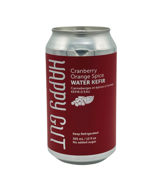 NEW: Cranberry Orange Spice Canned Water Kefir