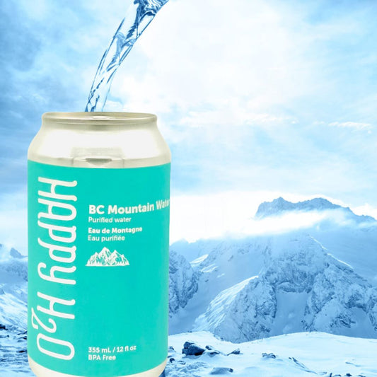 Happy H20 Case - BC Mountain Water