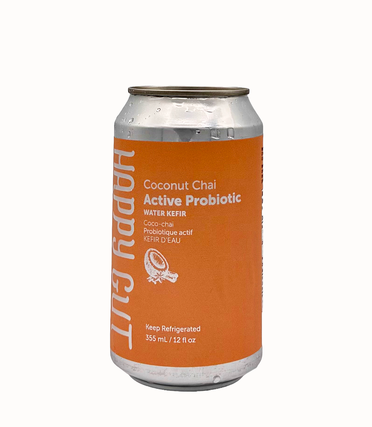 Coconut Chai Canned Water Kefir
