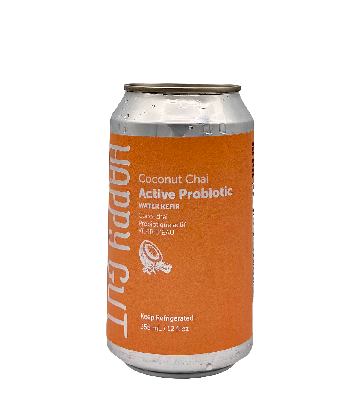 Coconut Chai Canned Water Kefir