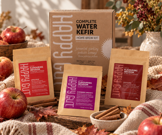 Fall Reset Water Kefir Starter Kit & Infusion Brewing Bundle