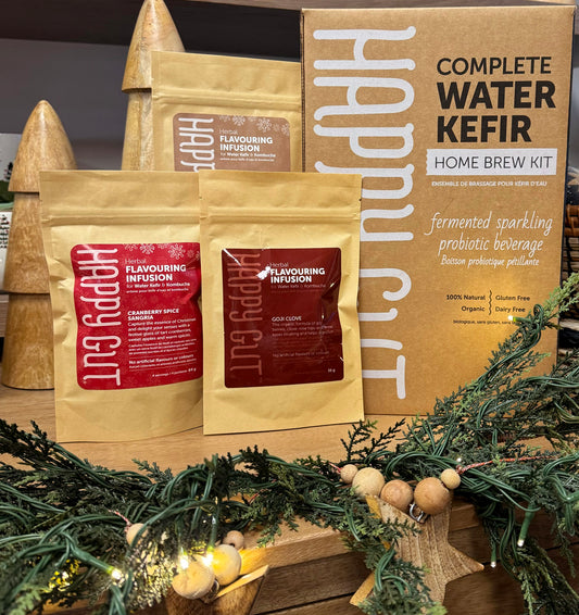 Holiday Cheers Kefir Kit With 3 Infusions