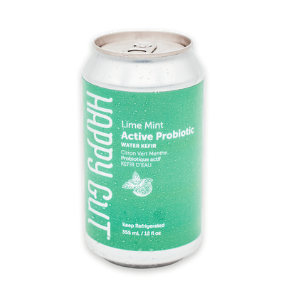 Lime Mint Canned Water Kefir **PICK-UP/DELIVERY ONLY**