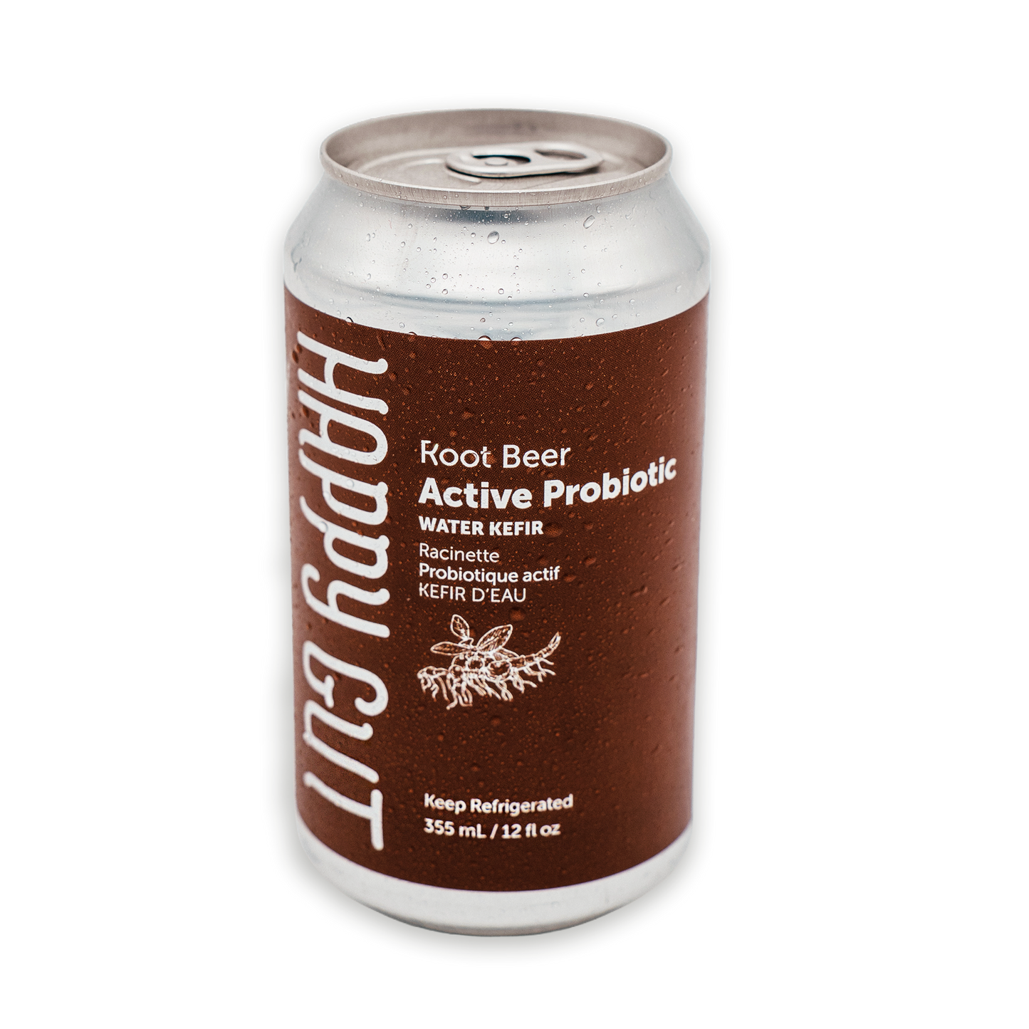 Root Beer Canned Water Kefir **PICK-UP/DELIVERY ONLY**