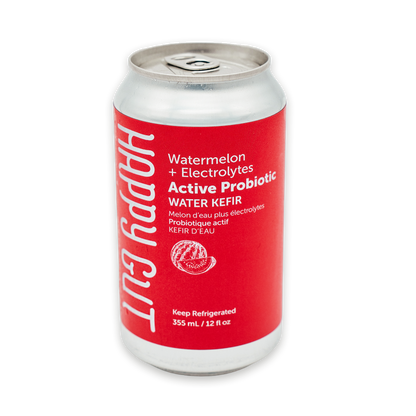 Watermelon + Electrolytes Canned Water Kefir **PICK-UP/DELIVERY ONLY**